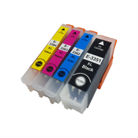 Compatible Epson 33XL Multipack T3357 Ink Cartridges LargeBK/C/M/Y