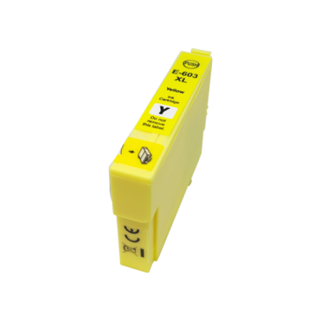 Cartouche compatible avec epson 603 xl jaune pour epson xp-3100 xp