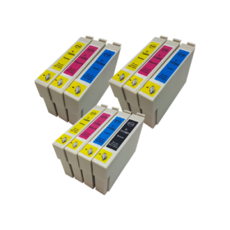Compatible Epson T0891-T0894 Colour Mixed Multipack - 10 Inks