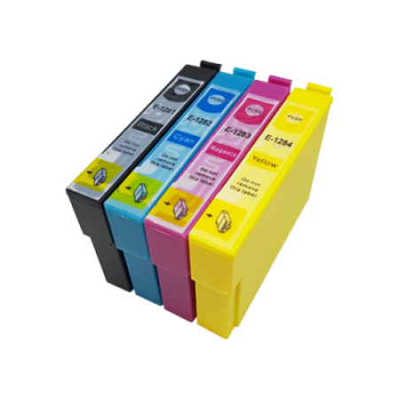 Compatible Epson T1285 Multipack (T1281/2/3/4) Ink Cartridges BK/C/M/Y