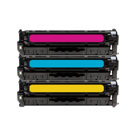 Compatible HP 410X Toner Cartridge Colour Pack - 3 Toners