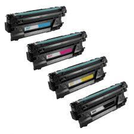 Compatible HP 656X CF460X Toner Cartridge Multipack- 4 Toners
