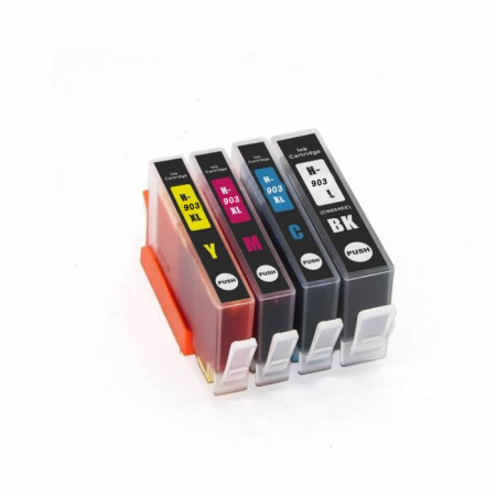 Compatible HP 903L/XL Ink Cartridge Multipack With Large Black - 4 Inks - July 2023 Version