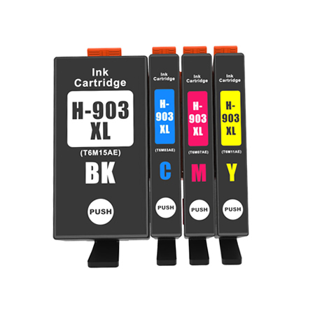 Compatible HP 903XL Ink Cartridge Multipack With Supersize Black - 4 Inks - September 2023 Version