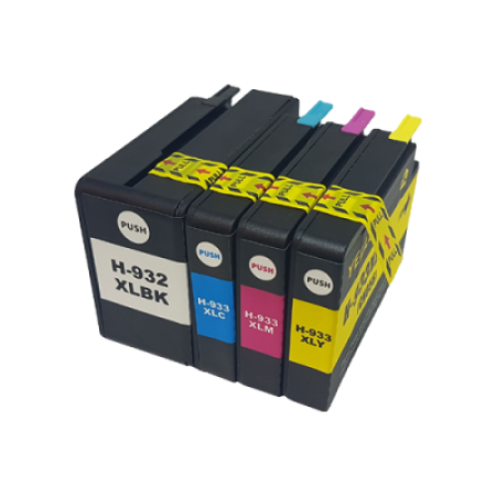 Compatible HP 932XL/933XL Multipack Ink Cartridges BK/C/M/Y