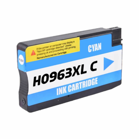 Compatible HP 963XL Cyan High Capacity Ink Cartridge 27.5ml - Newest Version
