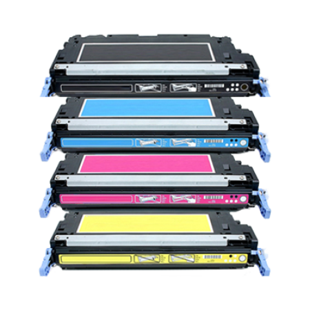 Compatible HP Q6470A / Q7581A Toner Cartridge Multipack - 4 Toners