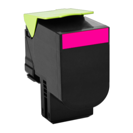 Compatible Lexmark 802SM Toner Cartridge - Magenta