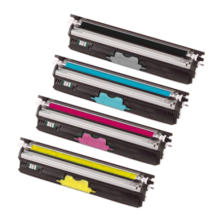 Compatible OKI 44250721/22/23/24 Toner Cartridge Multipack - 4 Toners