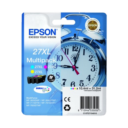 Epson T2715XL Original Ink Cartridges Multipack C/M/Y - Special Offer