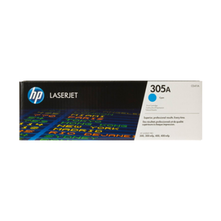 Original HP 305A CE411A Toner Cartridge - Cyan