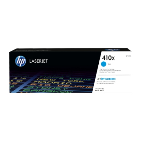 Original HP 410X CF411X Toner Cartridge - Cyan