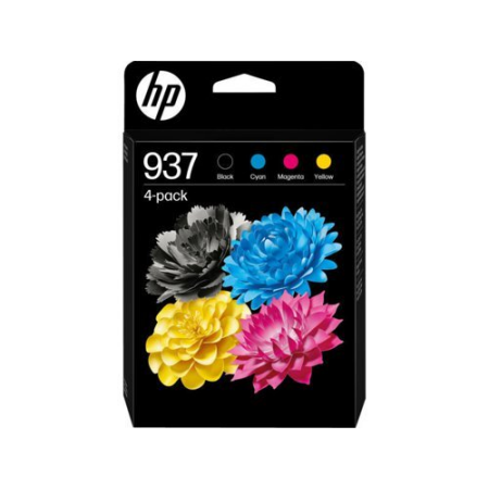 HP 937e EvoMore Original Ink Cartridge Multipack