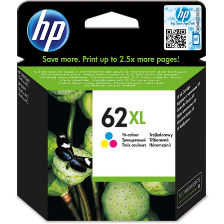 Original HP 62XL Colour lnk Cartridge - Warhouse Clearance
