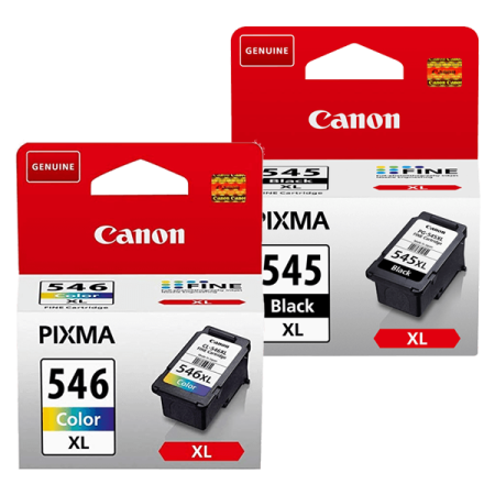 Canon PG-545XL/CL-546XL Original Ink Cartridges Twin Pack 15ml/13ml