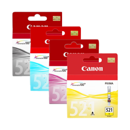 Canon CLI-521 Original Ink Cartridge Multipack BK/C/M/Y