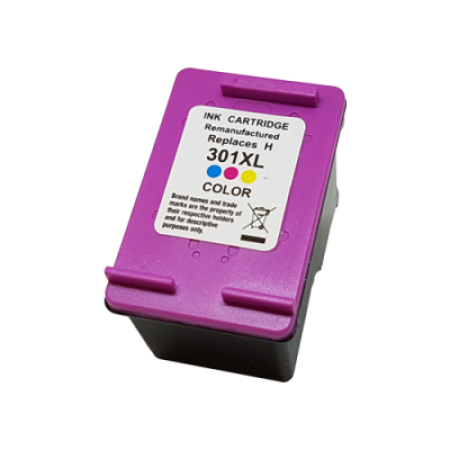 Compatible HP 301XL Ink Cartridge Colour C/M/Y 18ml