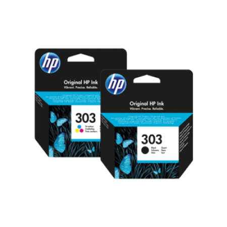 HP 303 Original Black + Colour Multipack Ink Cartridges 