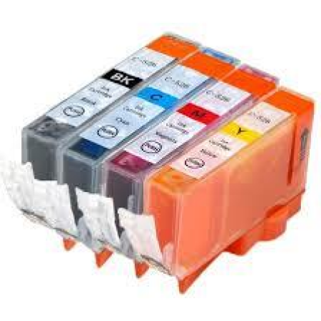 Compatible Canon CLI-526 Ink Cartridge Colour Pack (No Grey) - 4 Inks