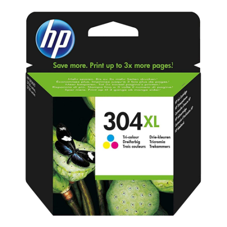HP 304XL Original Ink Cartridge Colour 7ml