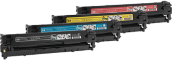 HP 128A Toner Cartridges