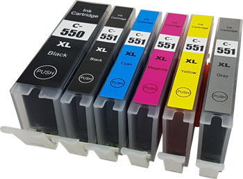 Compatible Canon MG7550 Ink Cartridges