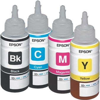 Epson T6641 - T6644 Ink Bottles