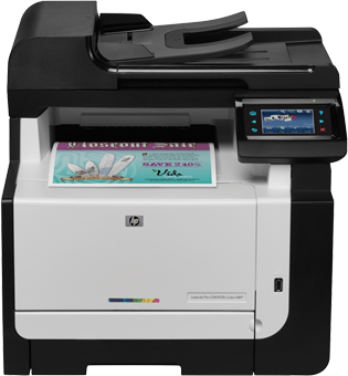 HP LaserJet Pro CM1415fnw 