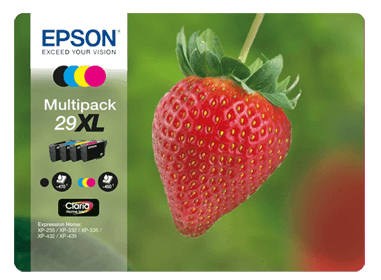 Epson XP-432 strawberry ink cartridges