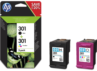 HP 301 XL Ink Cartridges for HP Envy 5530