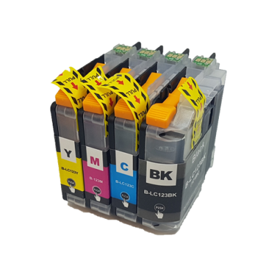 

Compatible Brother LC123 Multipack Ink Cartridges BK/C/M/Y