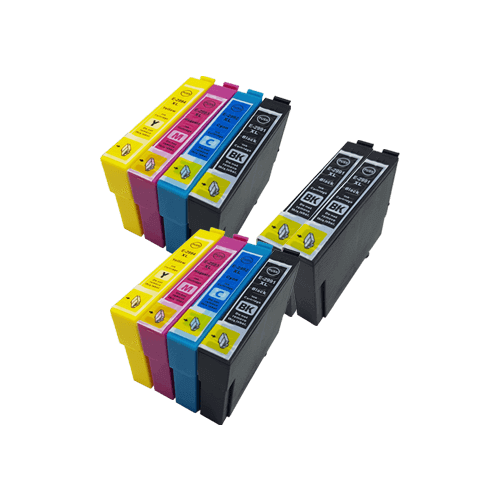 

Compatible Epson 29XL Ink Cartridge TWIN Multipack + 2 FREE Black Ink [10 Pack] BK/C/M/Y