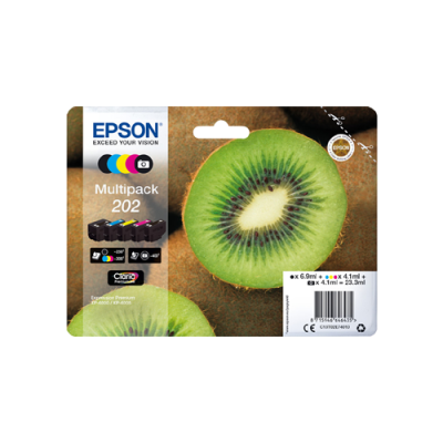 

Epson 202 Original Ink Cartridge Multipack - 5 Inks