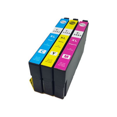 

Compatible Epson 35XL T3592/3/4 Ink Cartridge Colour Pack C/M/Y