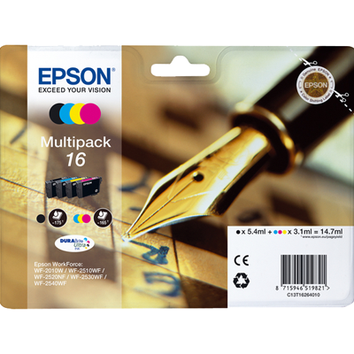 Magenta Ink Cartridge for Epson 16 Pen Crossword Original T1623