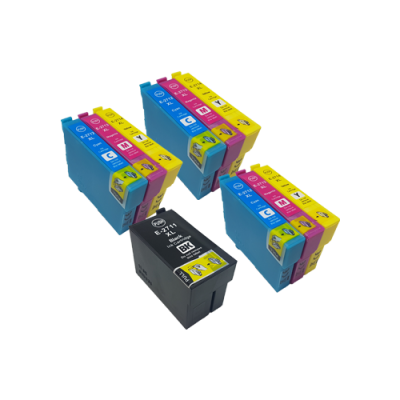 

Compatible Epson 27XL (T2701-T2704) Ink Cartridge Colour Mixed Multipack - 10 Inks
