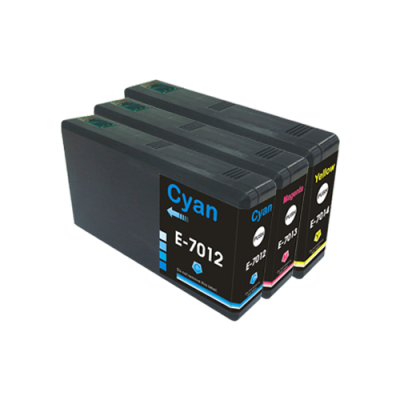

Compatible Epson T7012 - T7014 XXL Ink Cartridge Colour Pack - 3 Inks
