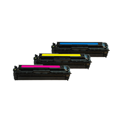 

Compatible HP 128A CF371AM Colour Multipack - 3 Toners