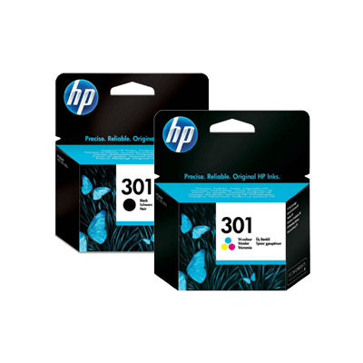 

HP 301 Black + Colour Multipack Ink Cartridges BK/C/M/Y Original