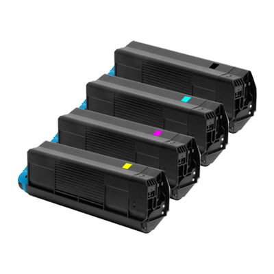 

Compatible OKI 42804516 Toner Cartridge Pack - 4 Toners