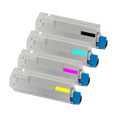 

Compatible OKI 44315308 Toner Cartridge MultiPack BK/C/M/Y - 4 Toners