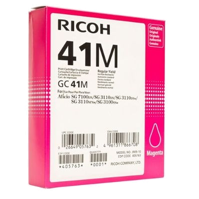 

Ricoh GC41M Gel Ink Cartridge 405763 Magenta Original