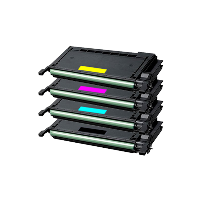

Compatible Samsung CLP-660B High Capacity Toner Cartridge Pack - 4 Toners