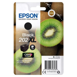 Original Epson 202XL Black Ink Cartridge