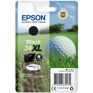 Original Epson 34XL Black Ink Cartridge
