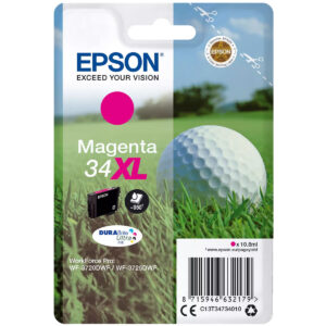 Original Epson 34XL Magenta Ink Cartridge