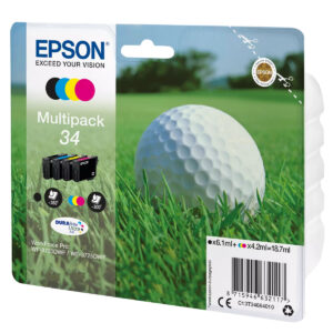 Original Epson 34 T3466 Ink Cartridge Multipack BK/C/M/Y