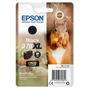 Original Epson 378XL Black Ink Cartridge