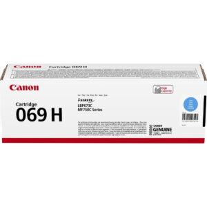 Original Canon 069HC (5097C002) High Capacity Toner Cartridge Cyan
