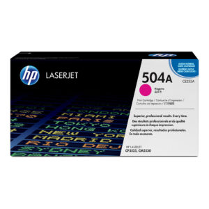 Original HP 504A CE253A Toner Cartridge - Magenta